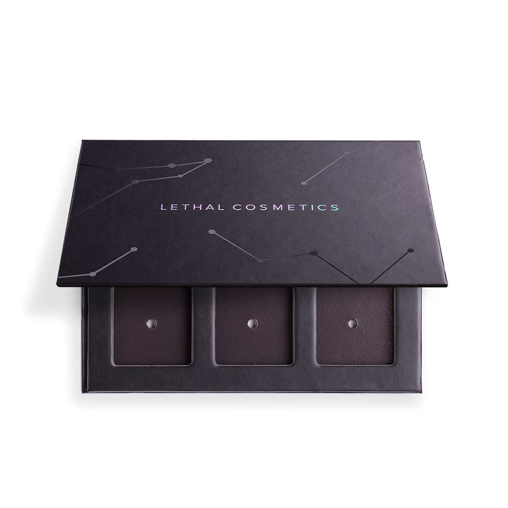 Lethal Cosmetics - Constellation 6 Leere Schminkpalette - Schwarz